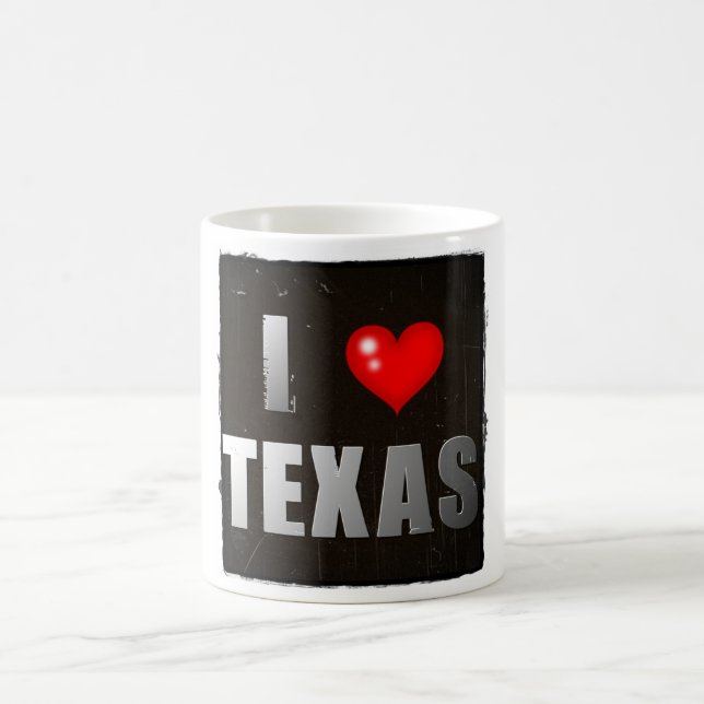 I (heart) Texas Mug! Coffee Mug (Center)