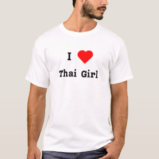 I Heart Thai Girl Bold Design T-Shirt