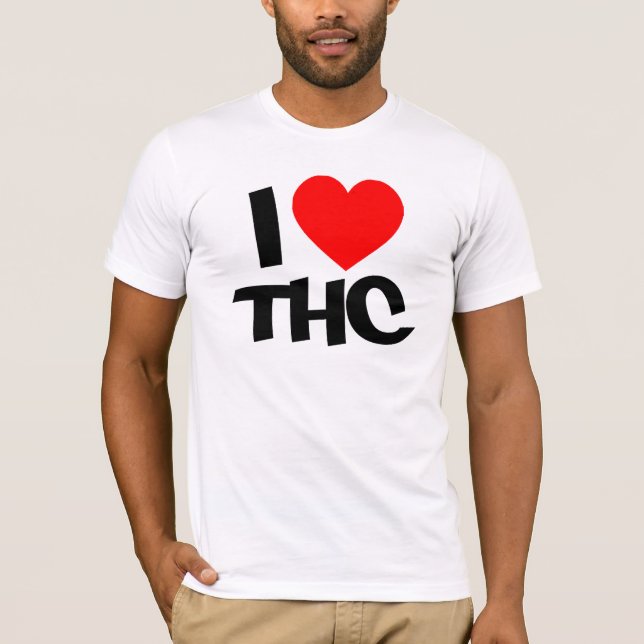 i heart thc! T-Shirt (Front)
