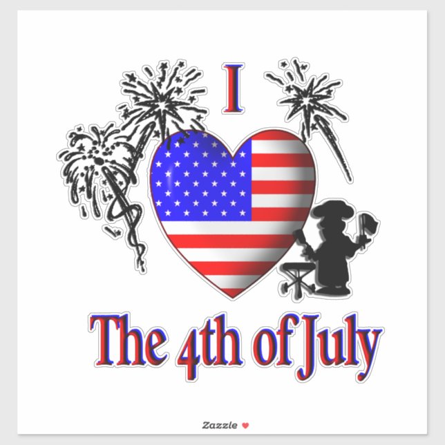 I Heart the 4th of July (Sheet)