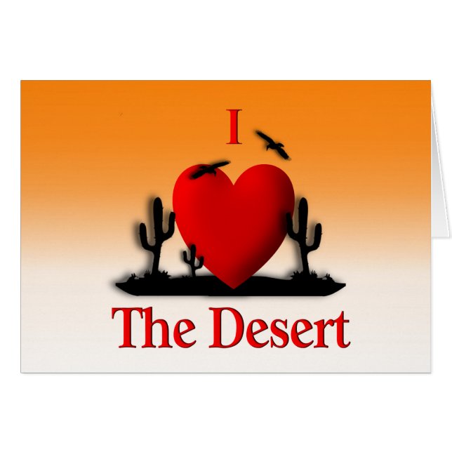 I Heart The Desert (Front Horizontal)