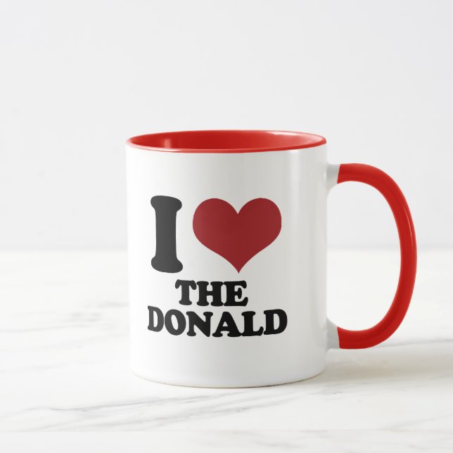 I Heart The Donald Mug (Right)