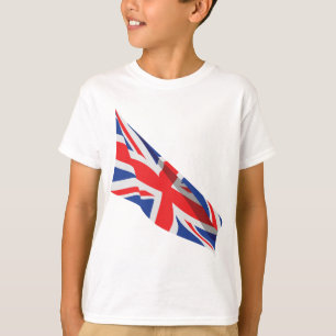 I Heart the UK/Union Jack Flag T-Shirt