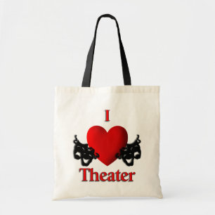 I Heart Theatre Tote Bag