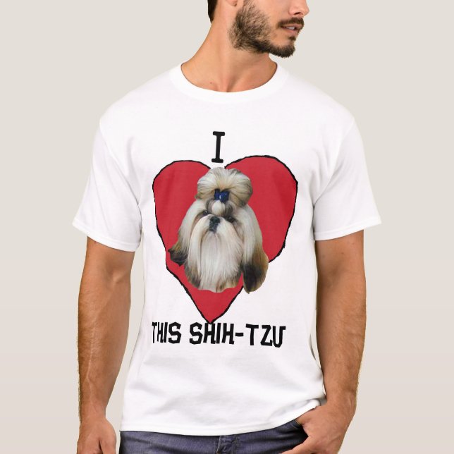 I HEART THIS SHIH-TZU T-Shirt (Front)