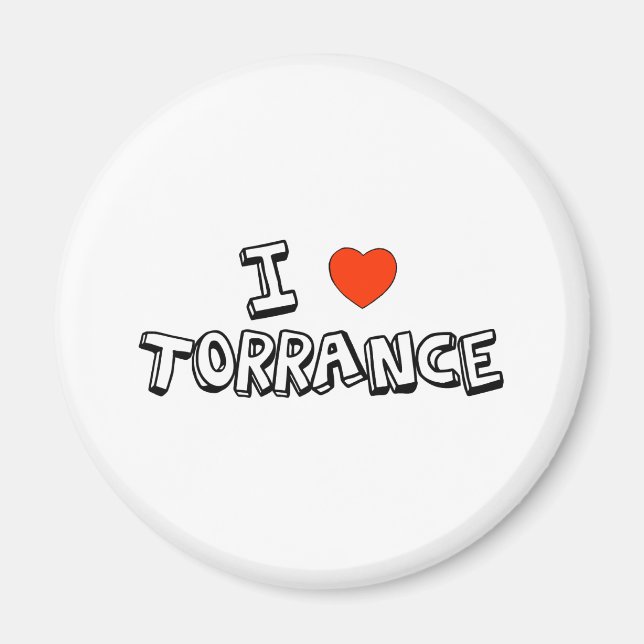 I Heart Torrance Magnet (Front)