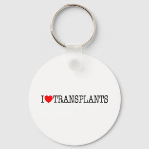 I heart Transplants Key Ring