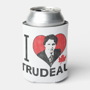 I Heart Trudeau Can Cooler