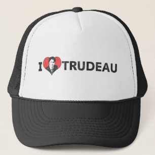 I Heart Trudeau Trucker Hat
