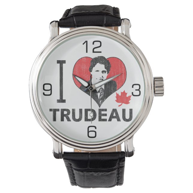 I Heart Trudeau Watch (Front)