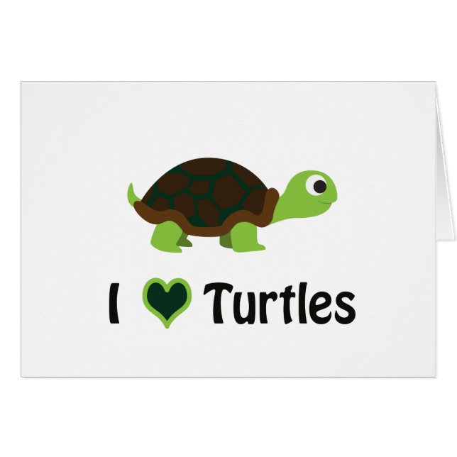 I heart Turtles (Front Horizontal)