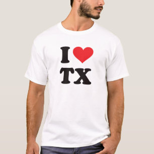 I Heart TX - Texas T-Shirt