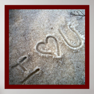 I Heart U Poster