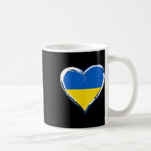 I Heart Ukraine - Stand With Ukraine - Ukraine Fla Coffee Mug