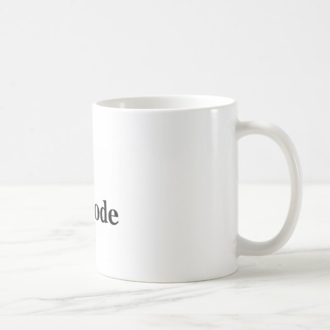I (heart) Unicode Coffee Mug (Right)