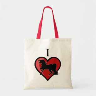 I Heart Unicorns Tote Bag