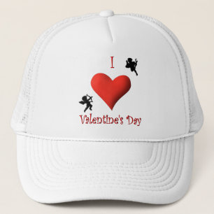 I Heart Valentine's Day Trucker Hat