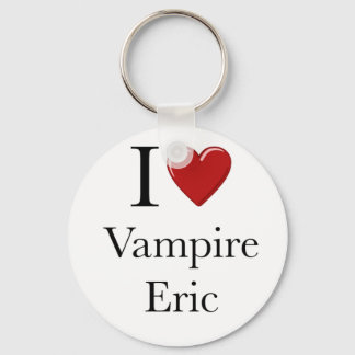 I heart Vampire Eric Key Ring
