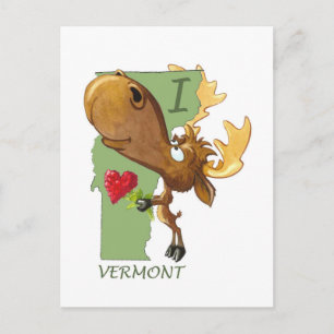 I Heart Vermont Postcard
