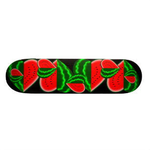 I (Heart) Watermelon Skateboard