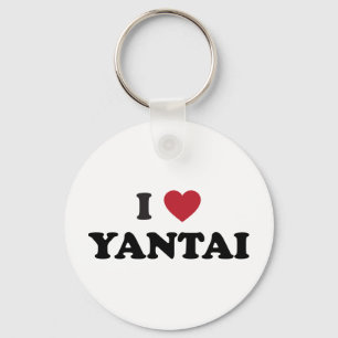 I Heart Yantai China Key Ring