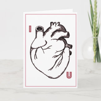 I Heart You Holiday Card