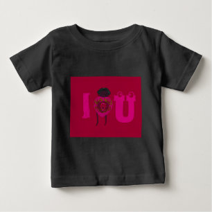 I Heart You Nakupenda Sana Happy Valentine's Day  Baby T-Shirt