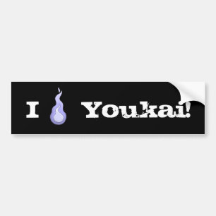 I Heart Youkai! Bumper Sticker