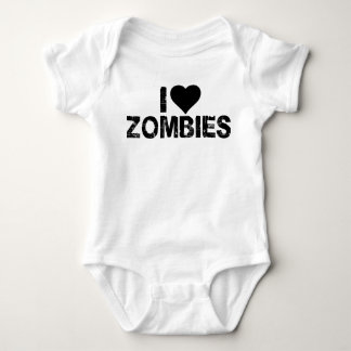 I {HEART} ZOMBIES BABY BODYSUIT