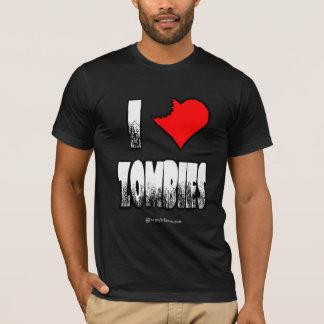 I Heart Zombies Dark T-shirt