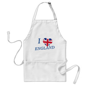 I Heartflag England aprcnt Standard Apron