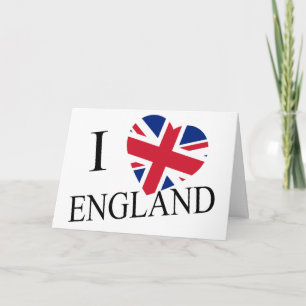 I Heartflag England bk gccnt Card