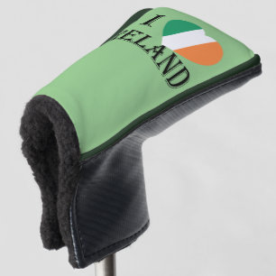 I Heartflag Ireland bk pccnt Golf Head Cover