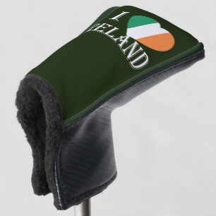 I Heartflag Ireland wt pccnt Golf Head Cover
