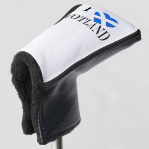 I Heartflag Scotland bk pccnt Golf Head Cover
