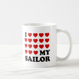 I (hearts) my Sailor Coffee Mug