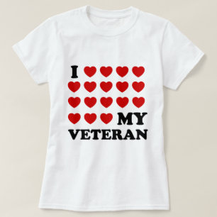 I (hearts) my Veteran T-Shirt