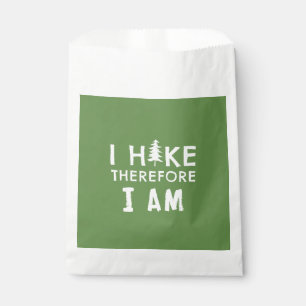 I Hike Therefore I Am Favour Bag