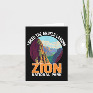 I Hiked The Angels Landing Zion National Park Hiki Card