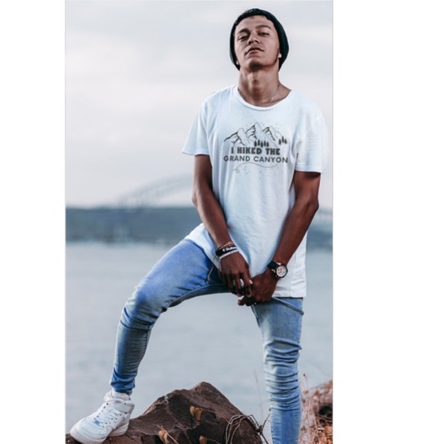 i hiked the grand canyon funny hiking T-Shirt (Creator Uploaded)