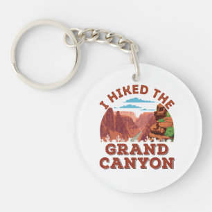 I Hiked The Grand Canyon Key Ring