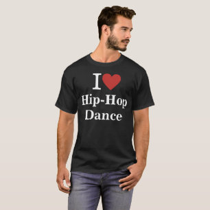 I ❤️ Hip-Hop Dance CUSTOM Men's T-Shirt