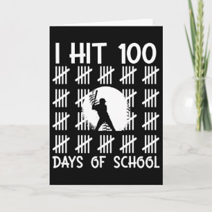 I Hit 100 Days Of School Bysebyll 100th Day Of Sch Card