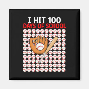 I Hit 100 Days Of School Bysebyll Byt Boys Toddler Magnet