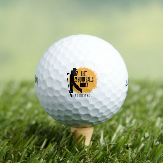 I Hit 2 Good Balls Today - funny golf (Insitu Tee)
