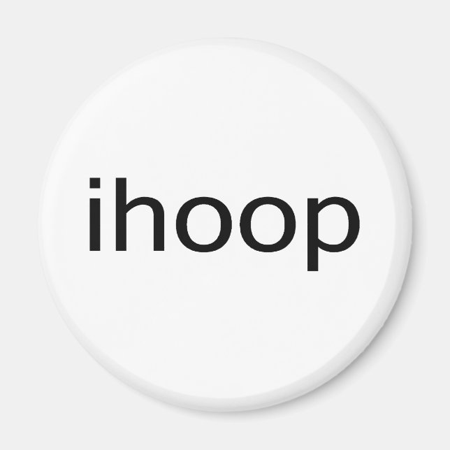 I Hoop Magnet (Front)