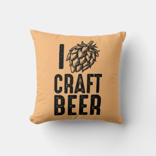 I Hop Craft Beer Cushion