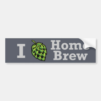 I [hop] Home Brew Sticker