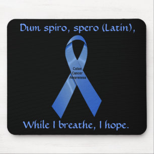 I Hope Colon Cancer Awareness Mousepad