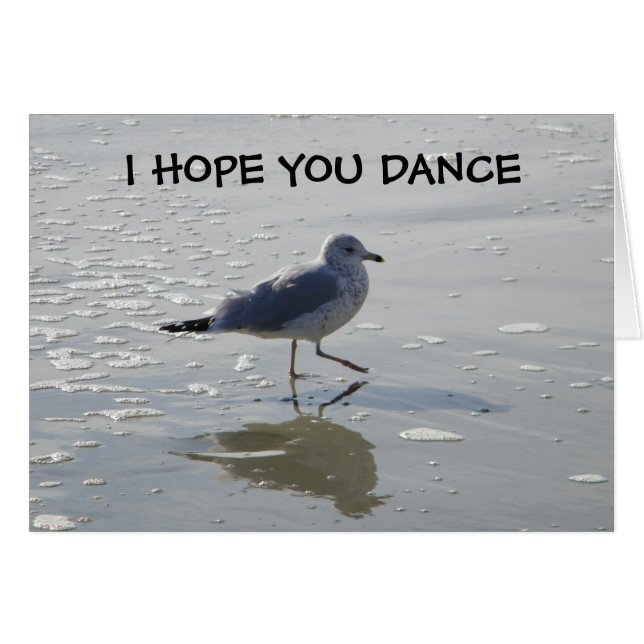 "I HOPE YOU DANCE" - BE HAPPY (Front Horizontal)